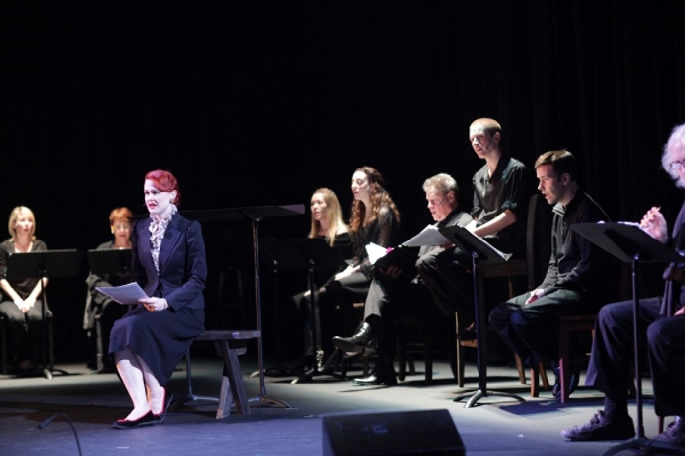 Photo Flash: First Look at Rebecca Ann Johnson and More in Rubicon's LITTLE MISS SCROOGE  Image