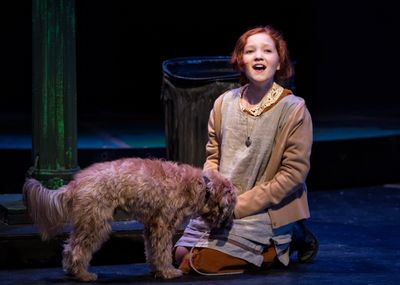 Annie (Anna Barrett) longs for Ã¢â‚¬Å“TomorrowÃ¢â‚¬Â with her scruf Photo