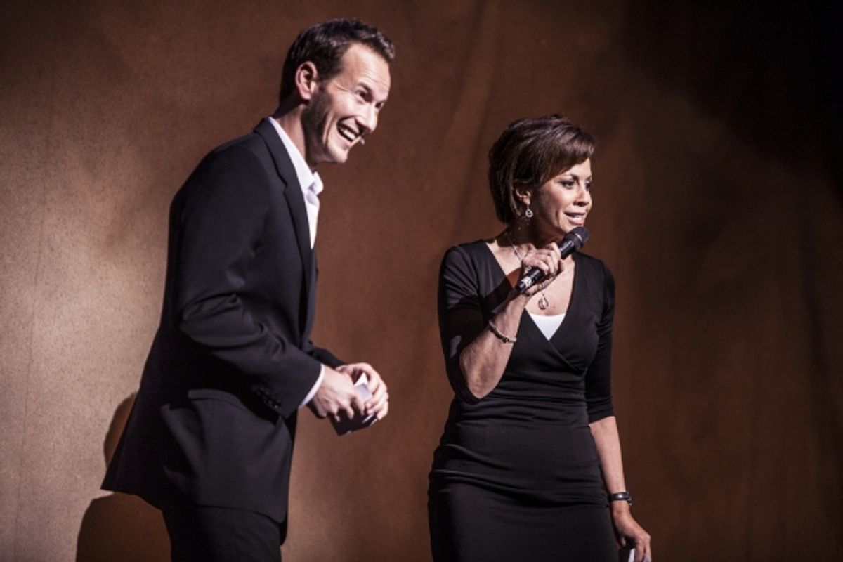 Patrick Wilson and Dana Tyler at 