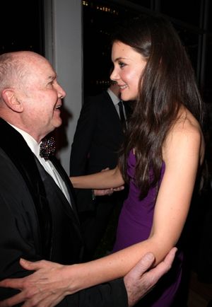 Jack O'Brien & Katie Holmes @ BroadwayWorld Jack O'Brien & Katie Holmes Photo