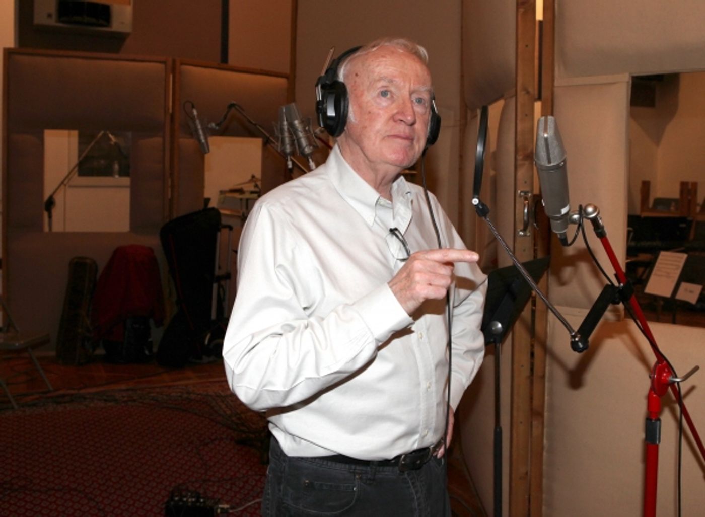 Photo Coverage: In the Recording Studio with the Cast of THE MYSTERY OF EDWIN DROOD!  Image