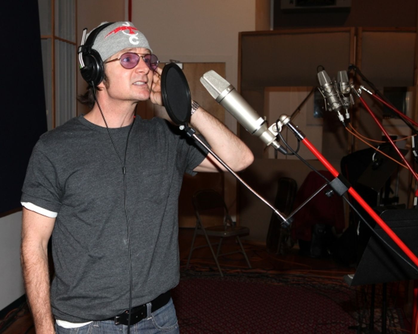 Photo Coverage: In the Recording Studio with the Cast of THE MYSTERY OF EDWIN DROOD!  Image