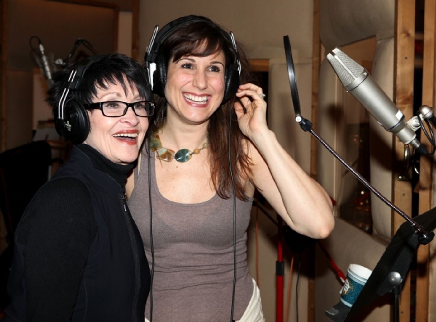Photo Coverage: In the Recording Studio with the Cast of THE MYSTERY OF EDWIN DROOD!  Image