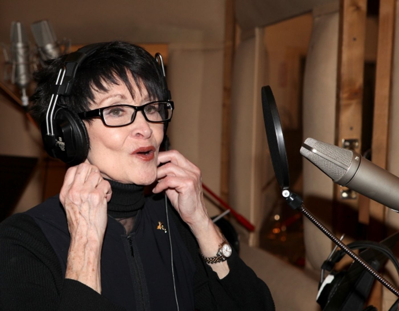 Photo Coverage: In the Recording Studio with the Cast of THE MYSTERY OF EDWIN DROOD!  Image