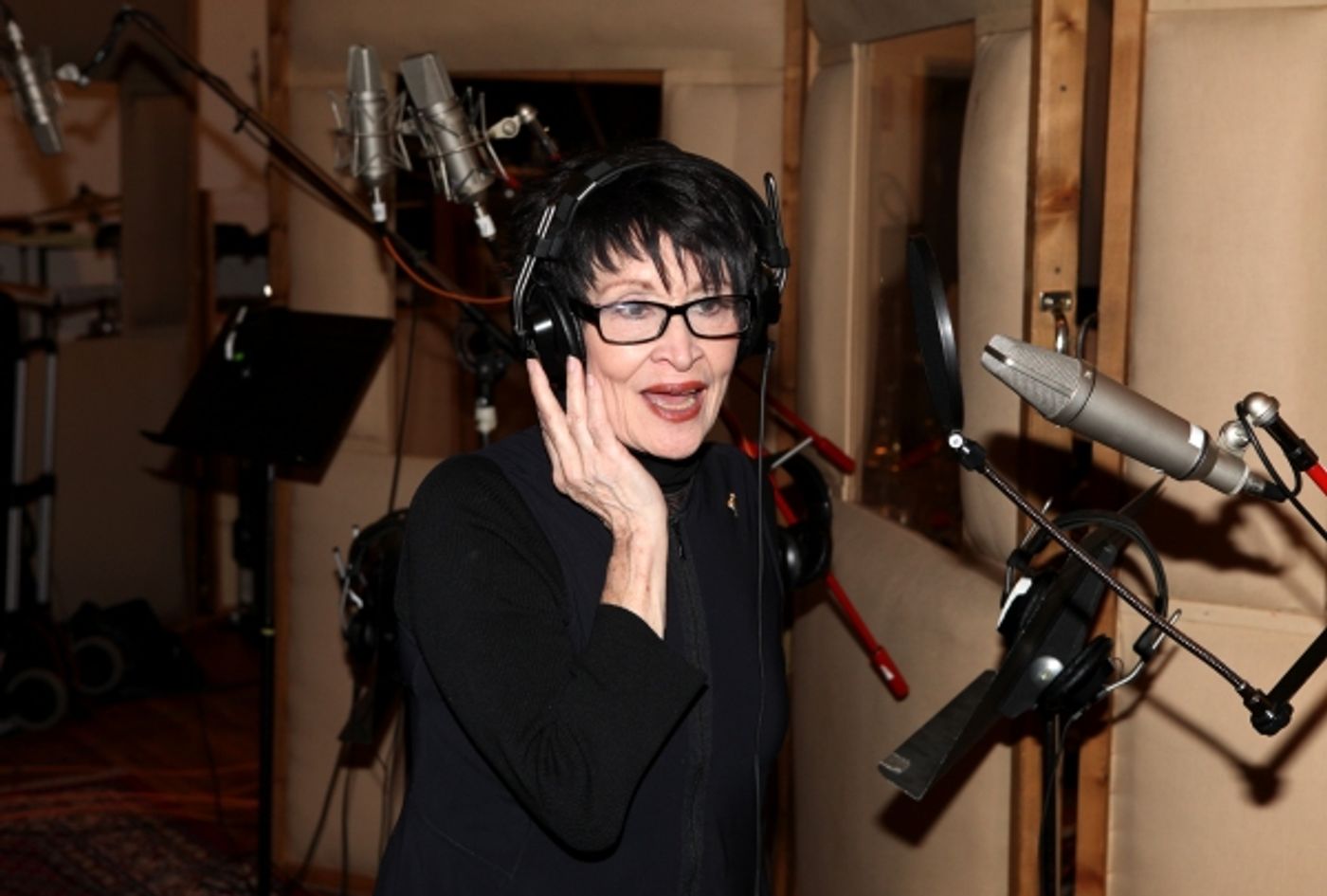 Photo Coverage: In the Recording Studio with the Cast of THE MYSTERY OF EDWIN DROOD!  Image