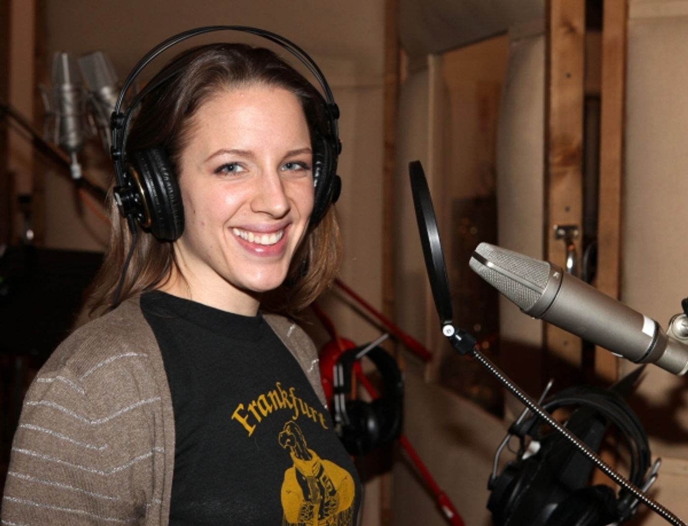 Photo Coverage: In the Recording Studio with the Cast of THE MYSTERY OF EDWIN DROOD!  Image