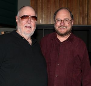 Paul Gemignani & Rupert Holmes @ BroadwayWorld Paul Gemignani & Rupert Holmes Photo