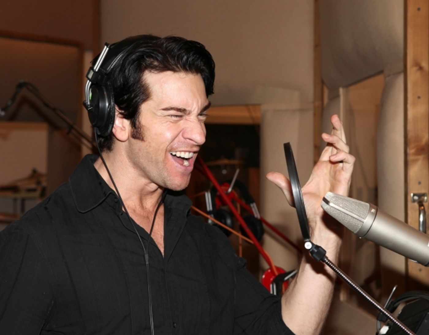 Photo Coverage: In the Recording Studio with the Cast of THE MYSTERY OF EDWIN DROOD!  Image