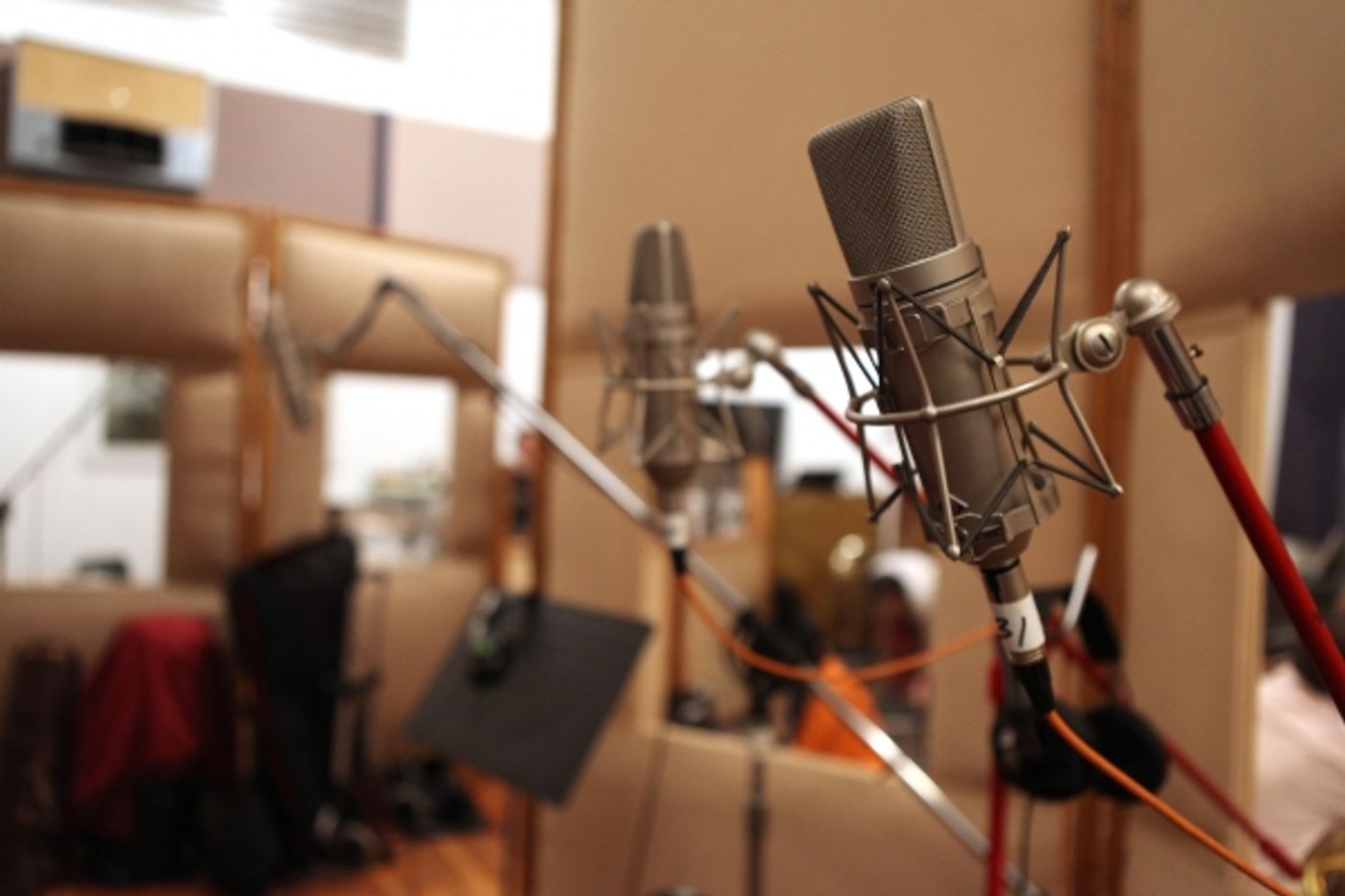 Photo Coverage: In the Recording Studio with the Cast of THE MYSTERY OF EDWIN DROOD!  Image