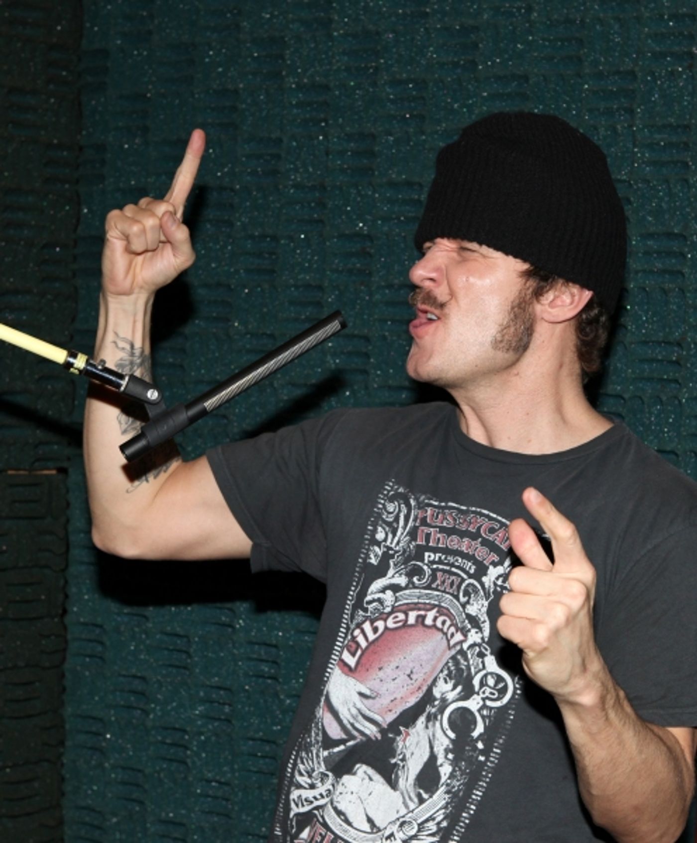 Photo Coverage: In the Recording Studio with the Cast of THE MYSTERY OF EDWIN DROOD!  Image