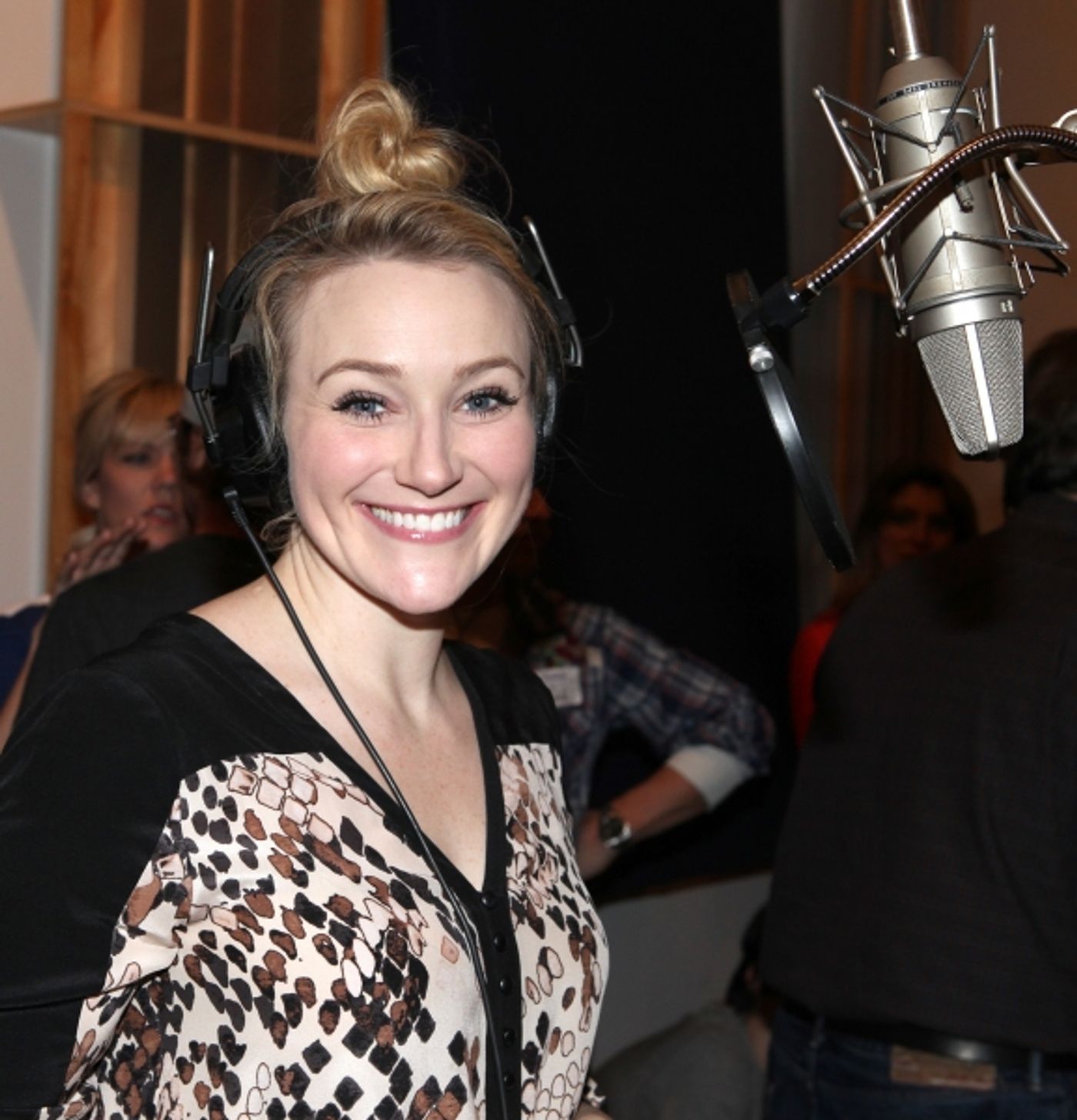 Photo Coverage: In the Recording Studio with the Cast of THE MYSTERY OF EDWIN DROOD!  Image