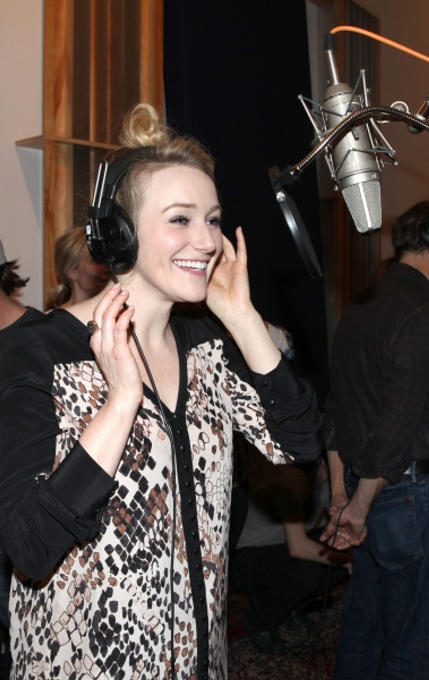 Photo Coverage: In the Recording Studio with the Cast of THE MYSTERY OF EDWIN DROOD!  Image
