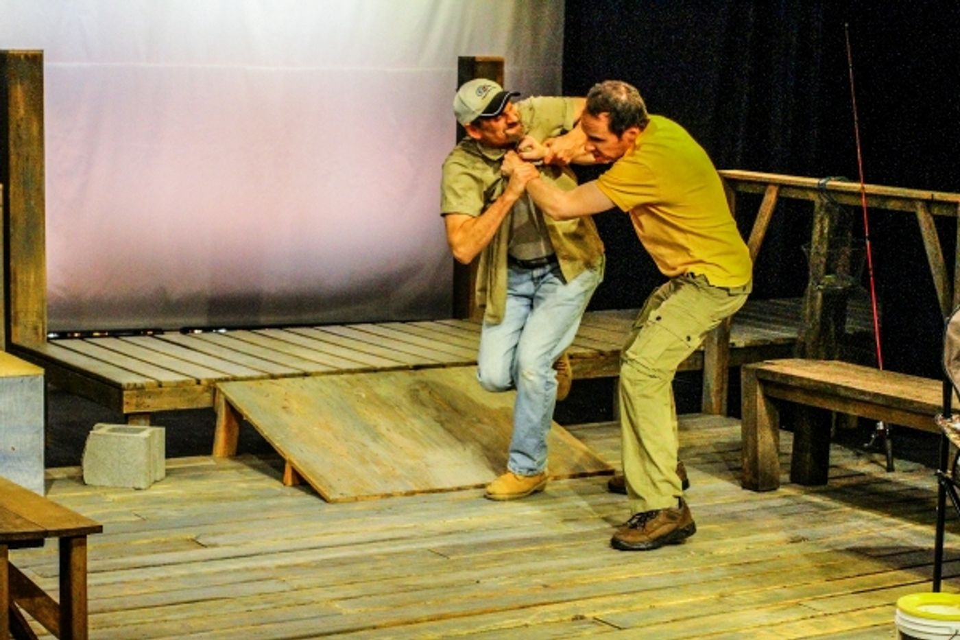 Photo Flash: First Look at 4th Street Theatre's THE MAN-MADE ROCK Photo Flash: First Look at 4th Street Theatre's THE MAN-MADE ROCK Image