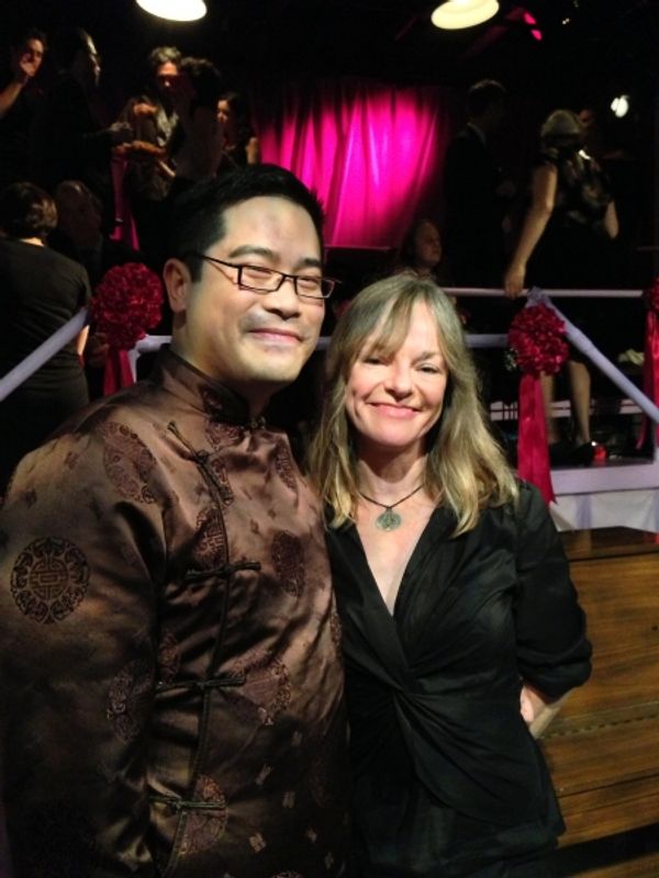 Ed Sylvanus Iskandar (Director), Amy Freed (Playwright) Photo