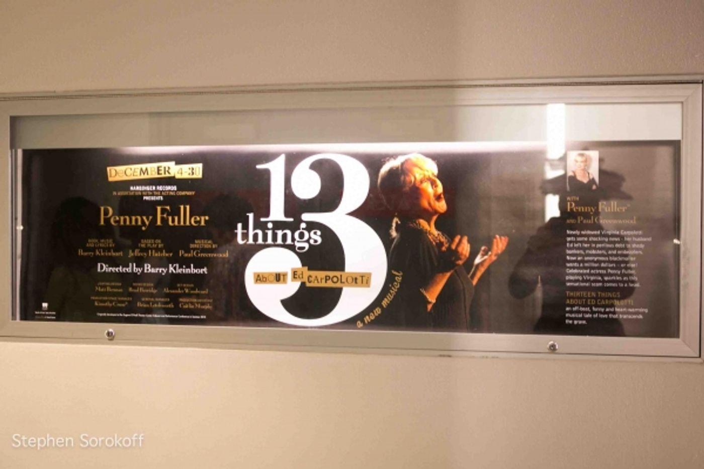 Photo Coverage: Inside Opening Night of 13 THINGS ABOUT ED CARPOLOTTI  Image