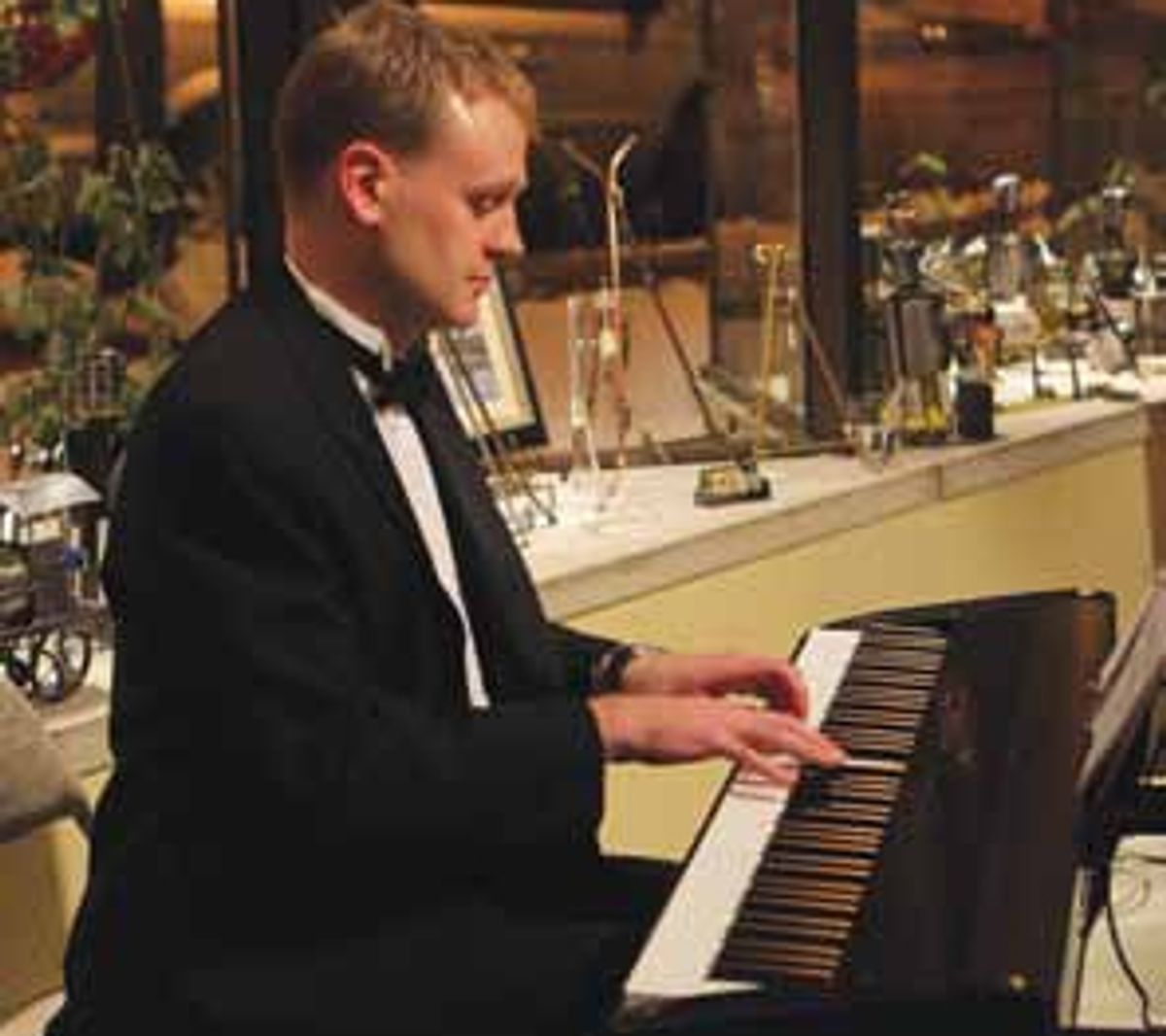 Pianist, Patrick Johnson at 
