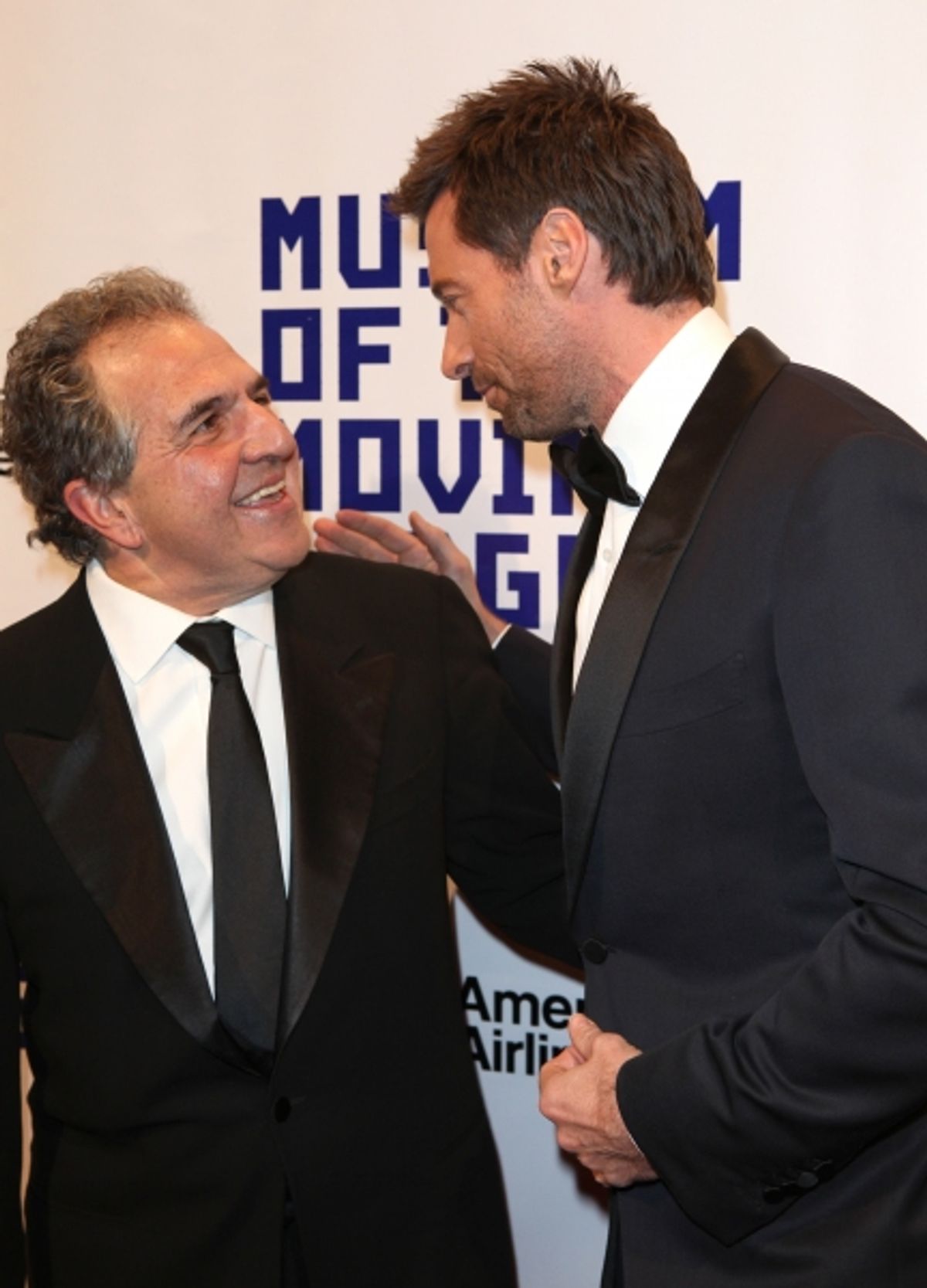 Jim Gianopulos (CEO; Fox Filmed Entertainment)  & Hugh Jackman  at 