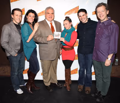 Scott Richard Foster, Natalie Charle Ellis, Forbidden Broadway creator, writer/direct Photo