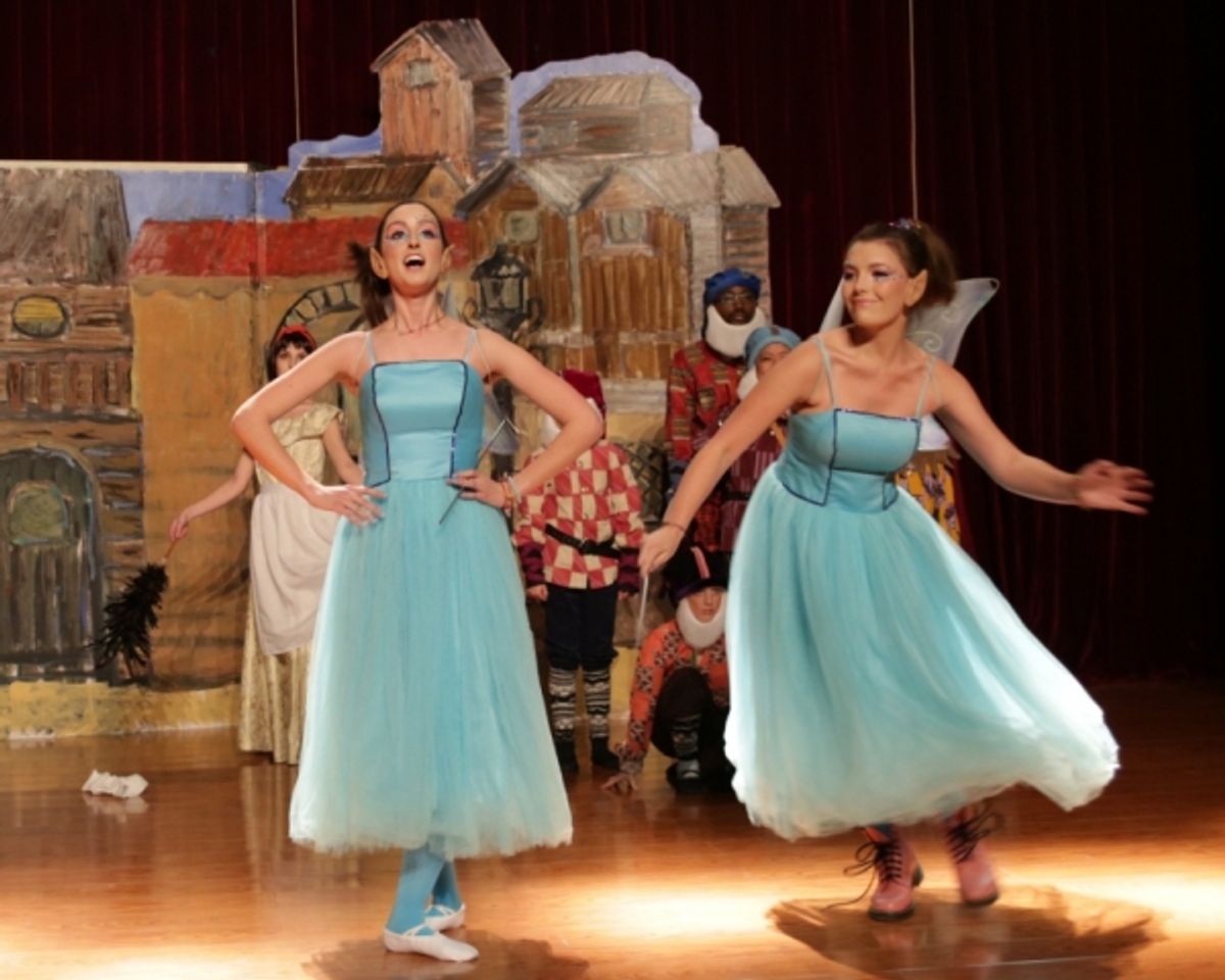 Kelly Koeth as Fairy Yang and Ellen Lickman as Fairy Yin at 