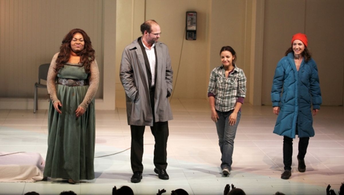 Da'Vine Joy Randolph, Chris Bauer, Aimee Carrero & Seana Kofoed at 