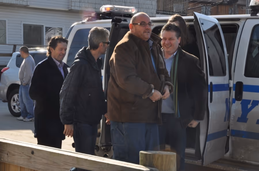 Photo Coverage: The Irish Tenors Visit Hurricane Sandy Victims in Breezy Point Image
