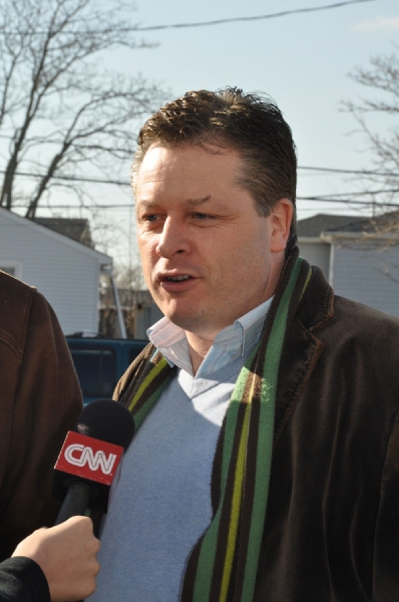 Photo Coverage: The Irish Tenors Visit Hurricane Sandy Victims in Breezy Point  Image