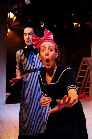 Craig Edwards (Step Mother) and Lucy Tuck (Step Sister)  Photo