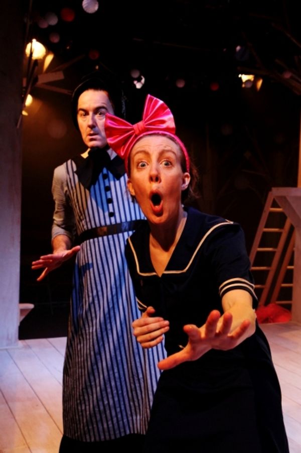 Craig Edwards (Step Mother) and Lucy Tuck (Step Sister)  Photo