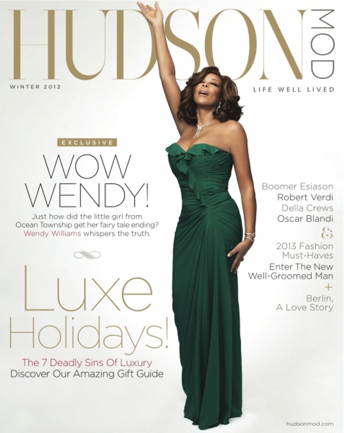 Photo Flash: Wendy Williams on the Cover of HudsonMod's Winter 2012 Issue  Image