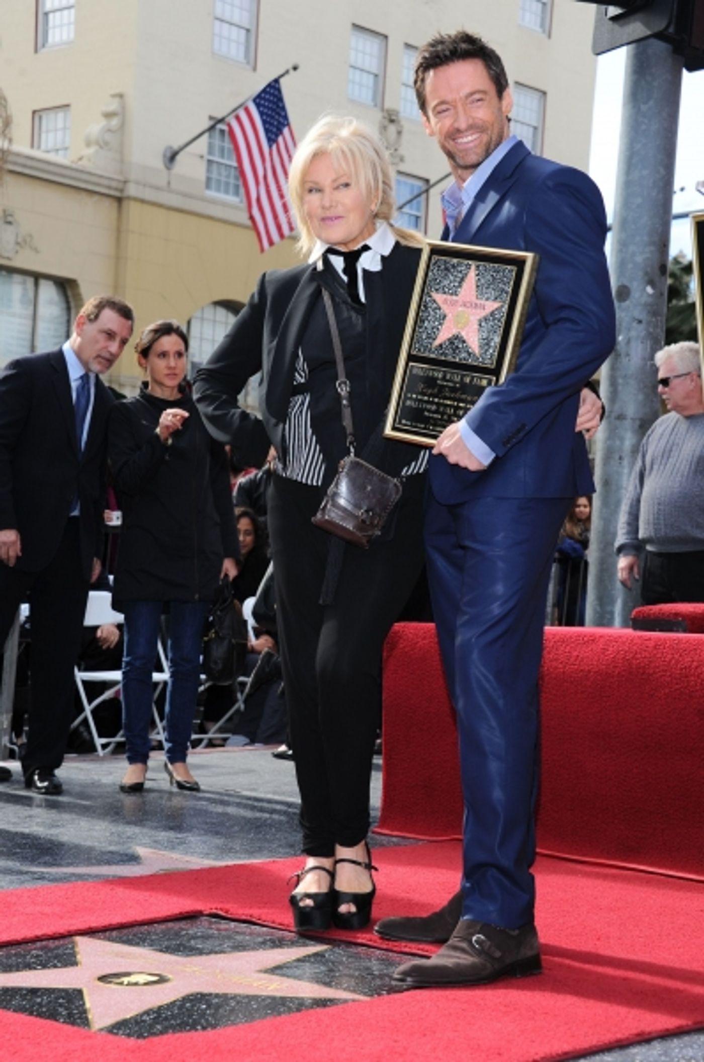Photo Flash: Hugh Jackman Honored with Star on Hollywood Walk of Fame Photo Flash: Hugh Jackman Honored with Star on Hollywood Walk of Fame Image