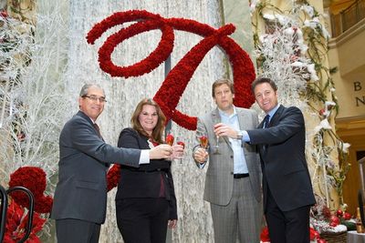 John Caparella, Dana Beatty, Peter de Mos, Chris Harrison  Photo