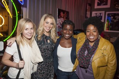Julia Mattison, Morgan James, Uzo Aduba and Celisse Henderson Photo