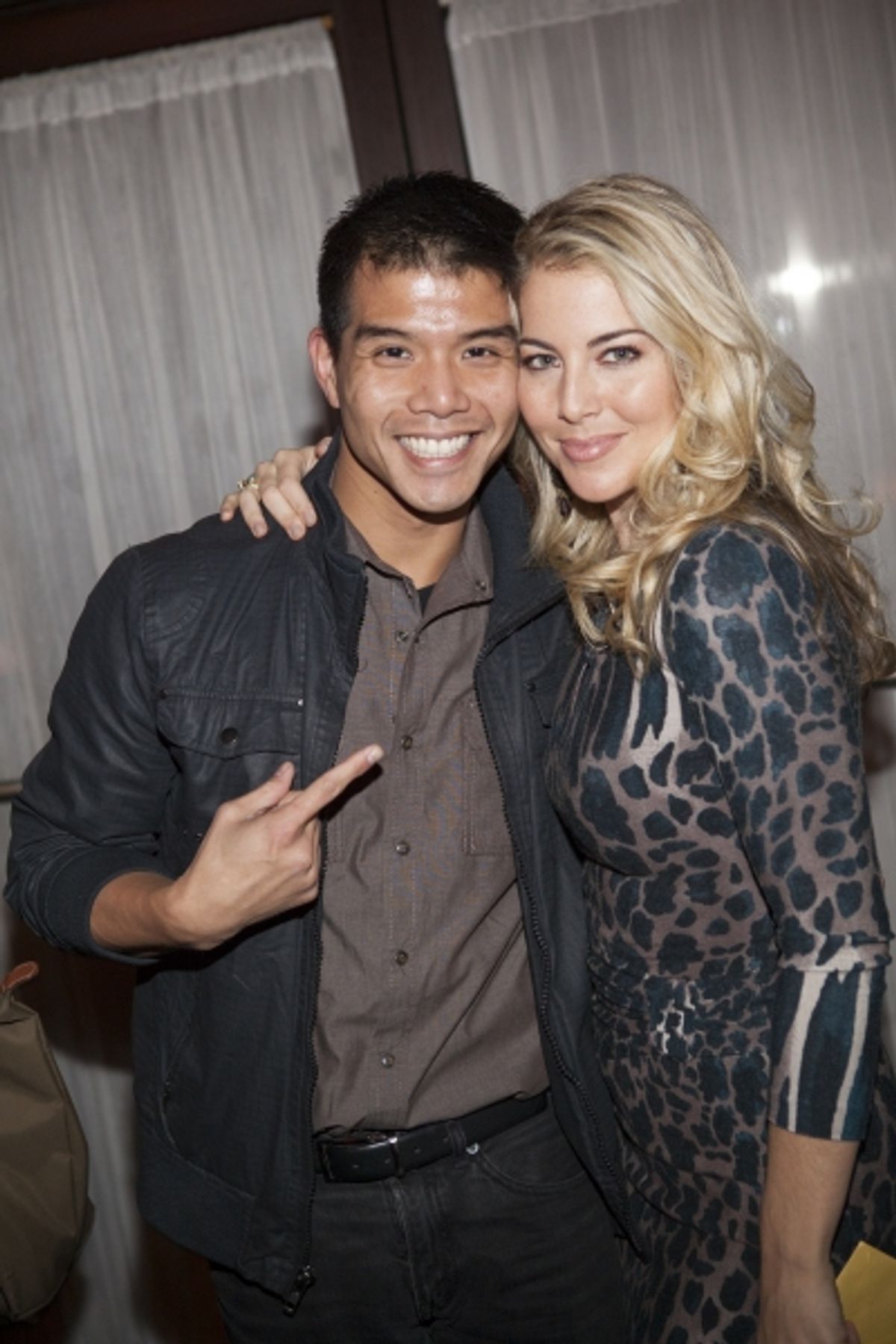 Morgan James and Telly Leung at 