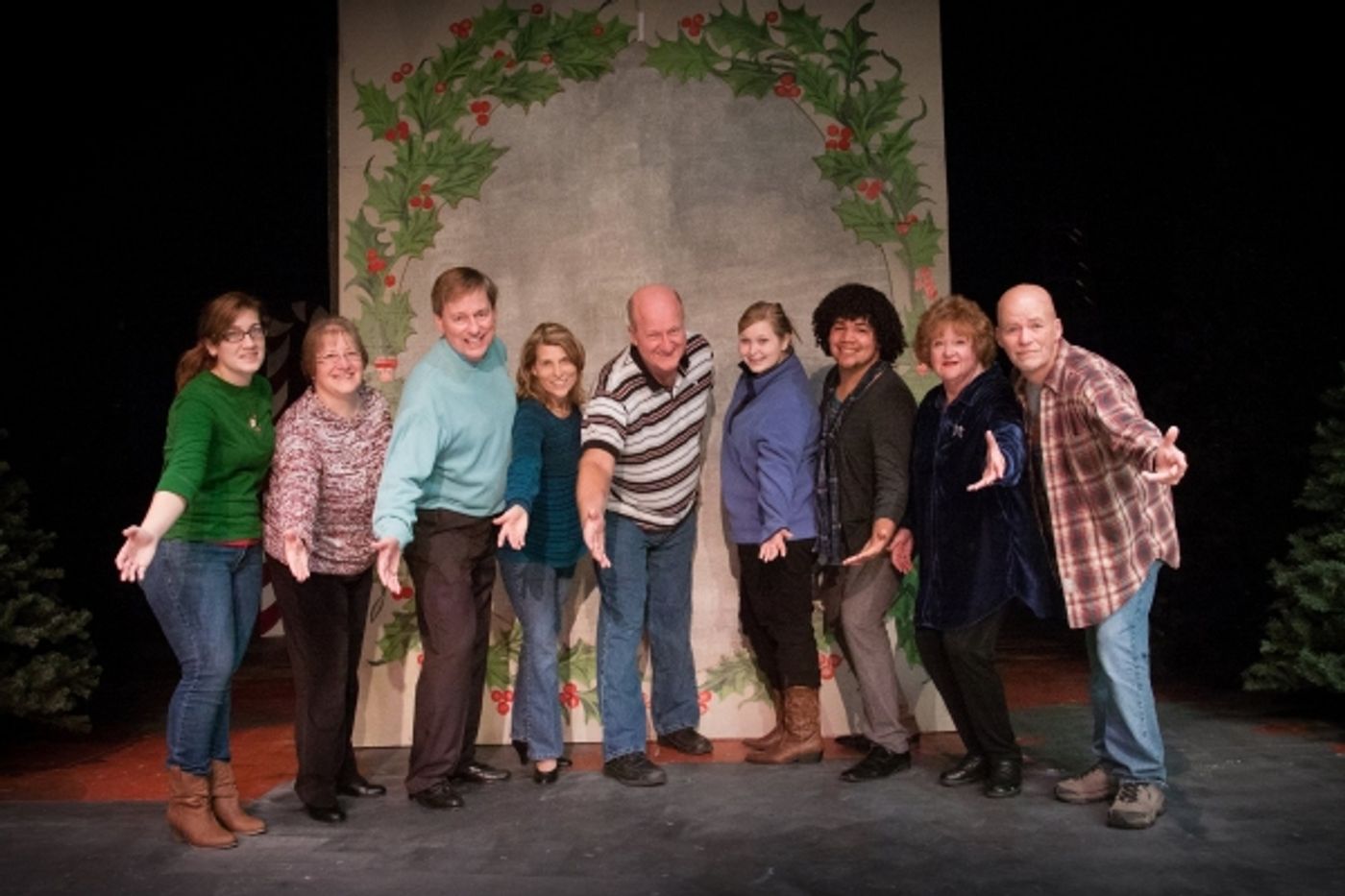 Photo Flash: Sneak Peek at Rehearsals for A MUSICAL CHRISTMAS CARD  Image