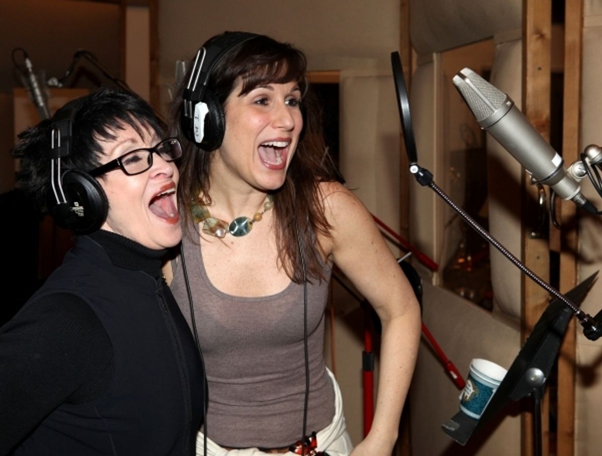 Chita Rivera & Stephanie J. Block. Photo Credit: Walter McBride at 