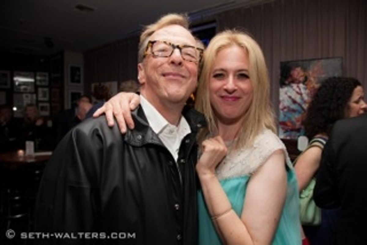 Edward Hibbert and Lisa Lambert at 