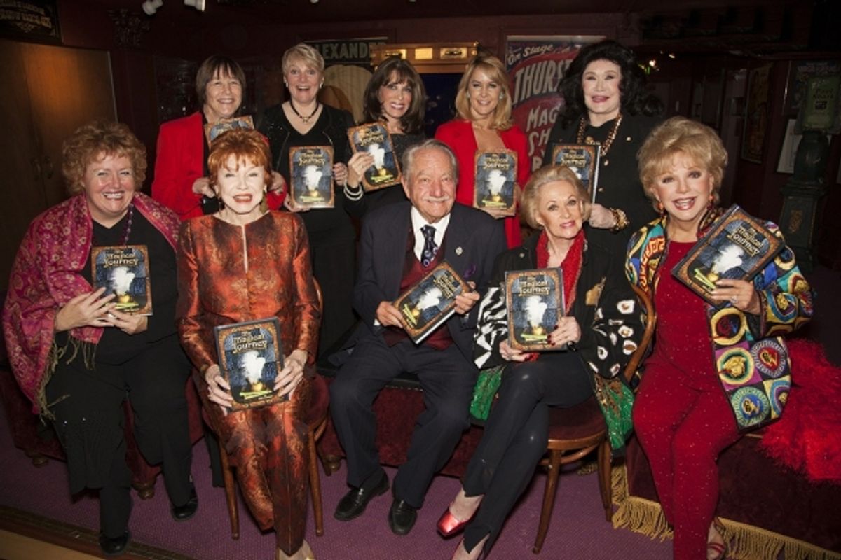 Tracy Weisert, Geri Jewell, Jeraldine Saunders, Alison Arngrim, Kate Linder, Milt Larsen, Erin Murphy, Tippi Hedren, Barbara Van Orden and Ruta Lee. at 