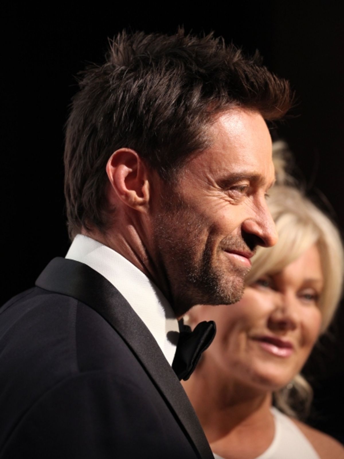 Hugh Jackman & Deborra-Lee Furness at 