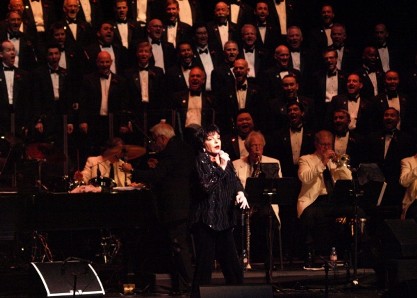 Photo Coverage: Liza Minnelli with MenAlive in A WINTER SPECTACULAR Opening Night at Segerstrom Hall Photo Coverage: Liza Minnelli with MenAlive in A WINTER SPECTACULAR Opening Night at Segerstrom Hall Image