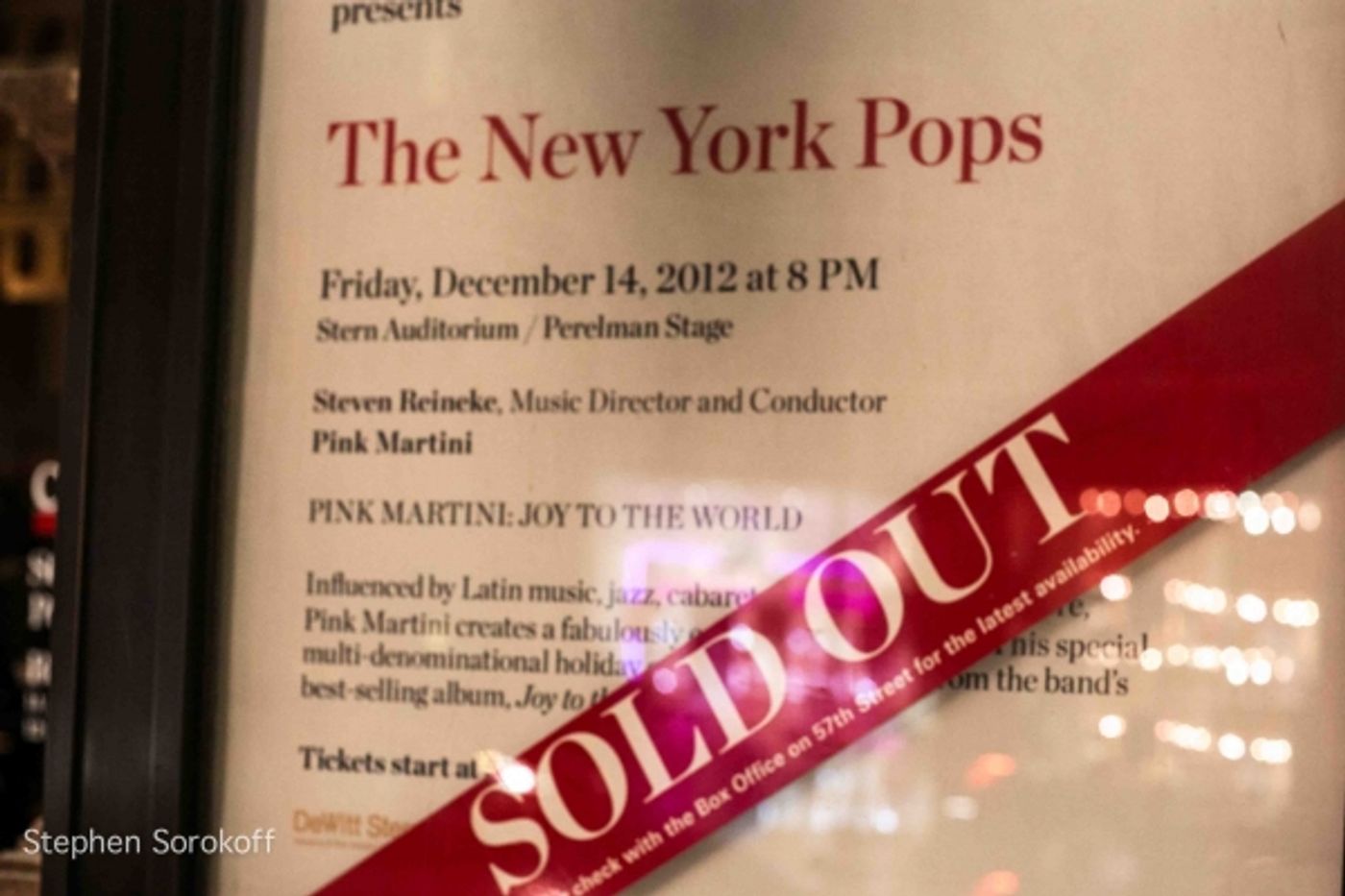 Photo Coverage: The New York Pops and Pink Martini in JOY TO THE WORLD Concert at Carnegie Hall  Image