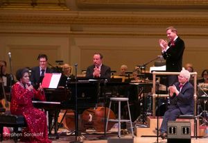 Myrlie Evers-Williams & Steven Reineke @ BroadwayWorld Myrlie Evers-Williams & Steven Reineke Photo