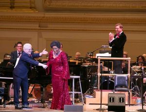 Thomas M. Lauderdale, Myrlie Evers-Williams, Steven Reineke @ BroadwayWorld Thomas M. Lauderdale, Myrlie Evers-Williams, Steven Reineke Photo