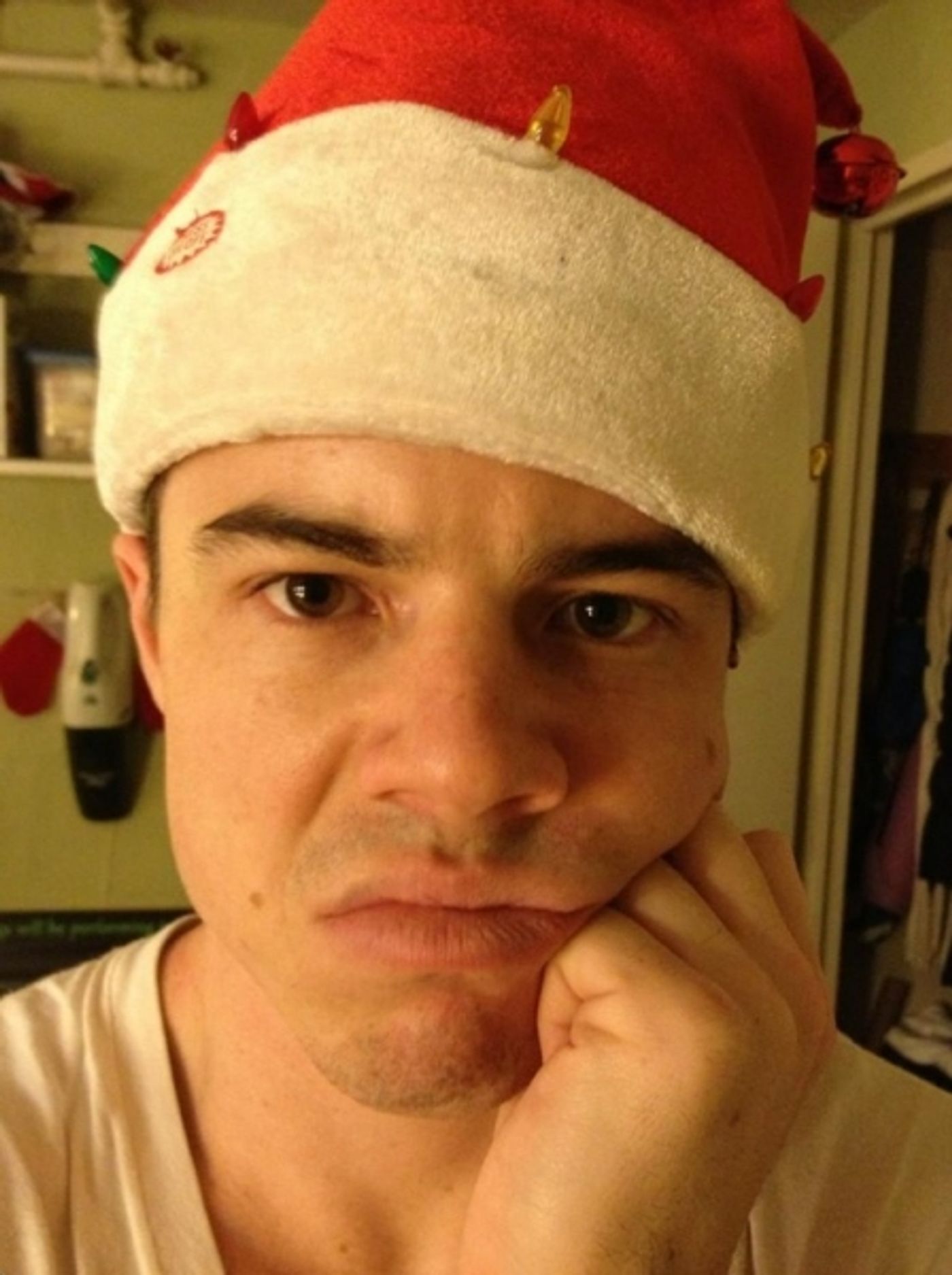 Photo Flash: Saturday Intermission Pics, Dec 15 - NEWSIES, EVITA Send Thoughts to Newtown, SantaCon & More! Image