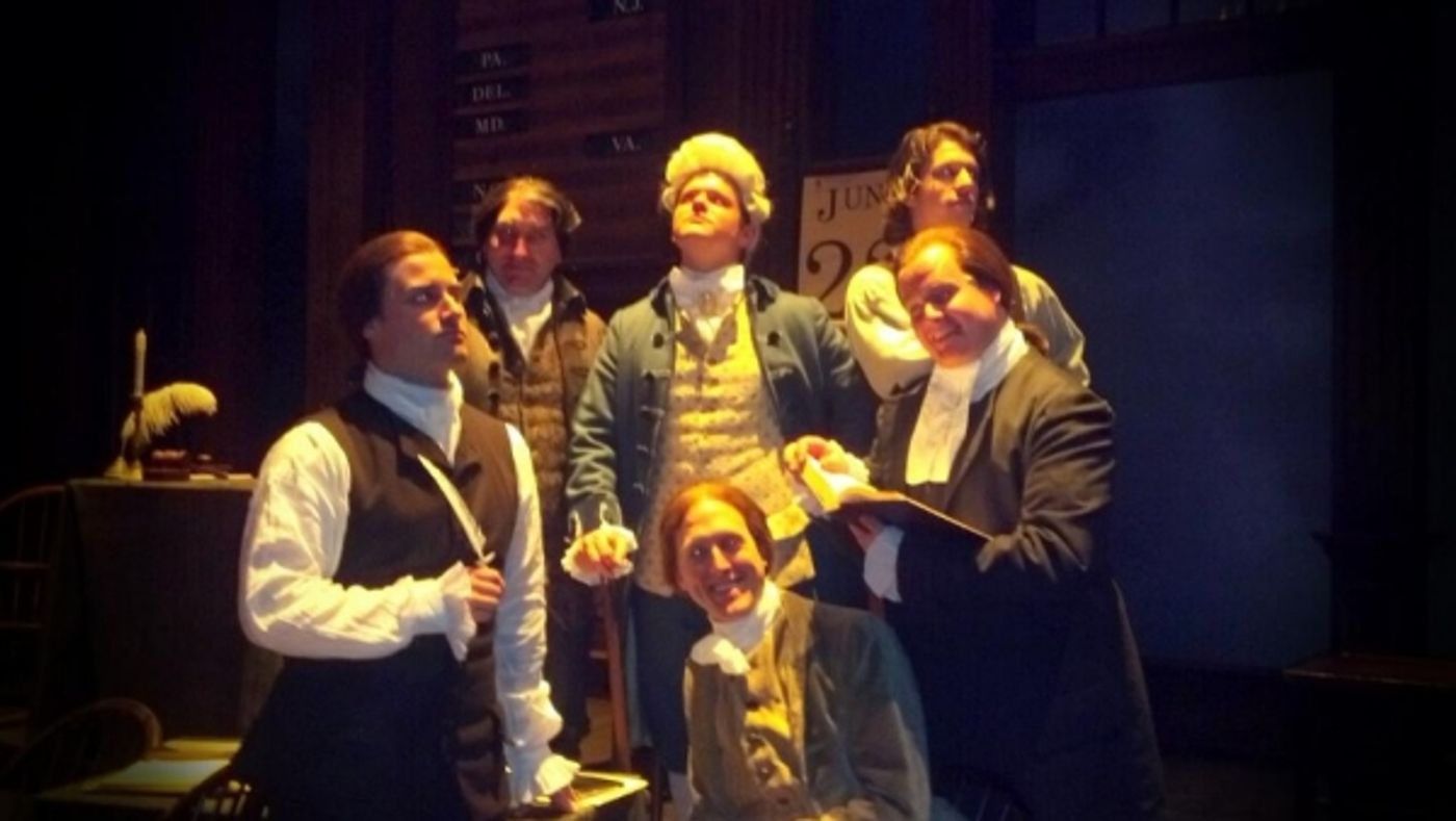 Photo Flash: Saturday Intermission Pics, Dec 15 - NEWSIES, EVITA Send Thoughts to Newtown, SantaCon & More! Image