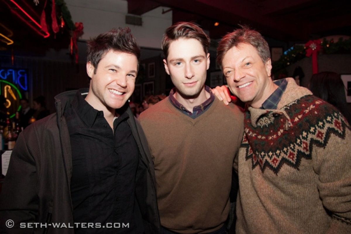 Brandon Stansell, Daniel Rowan and Jim Caruso at 