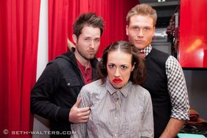 Joshua David Evans, Miranda and Jonathan Harkness Photo