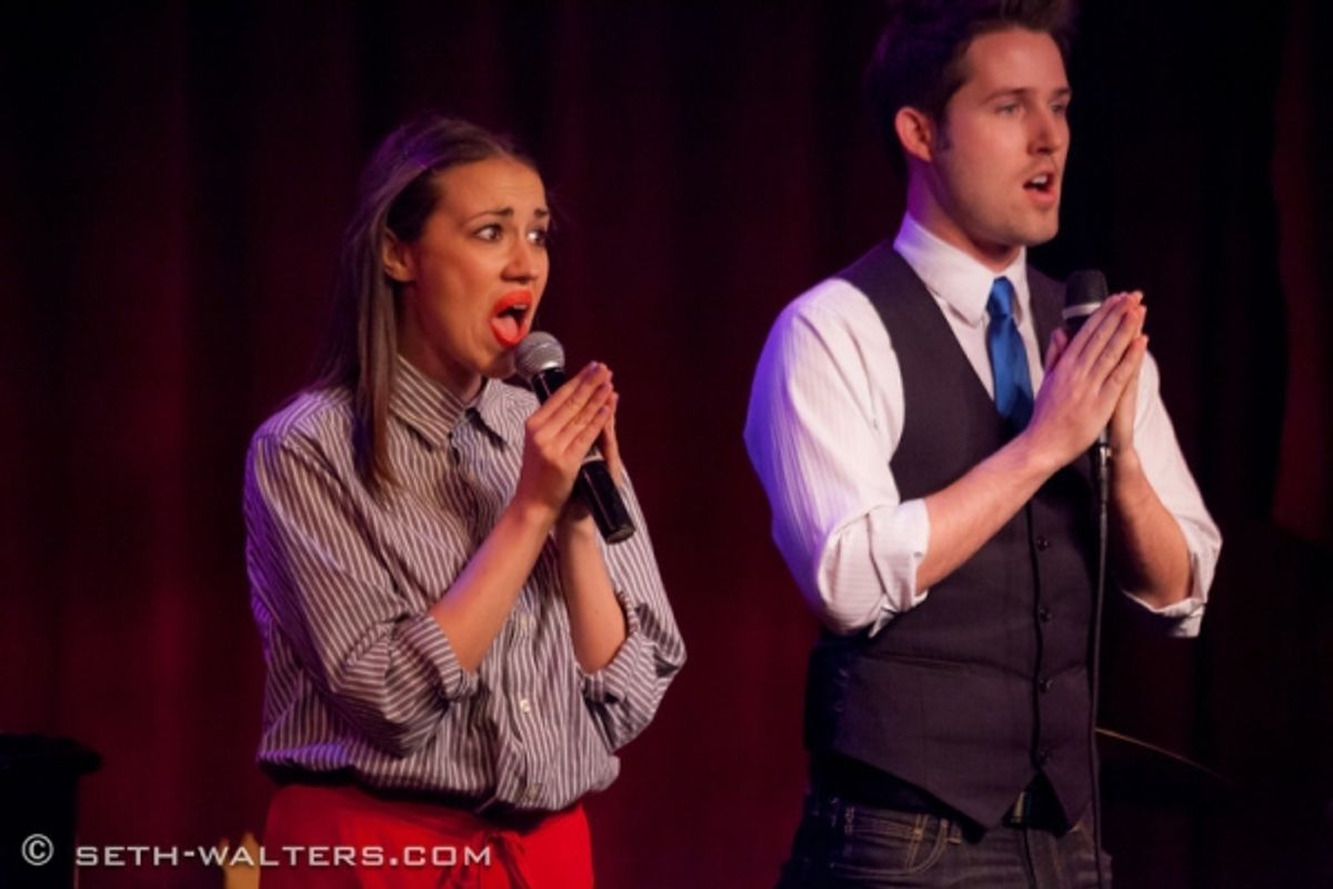 Miranda Sings and Joshua David Evans at 