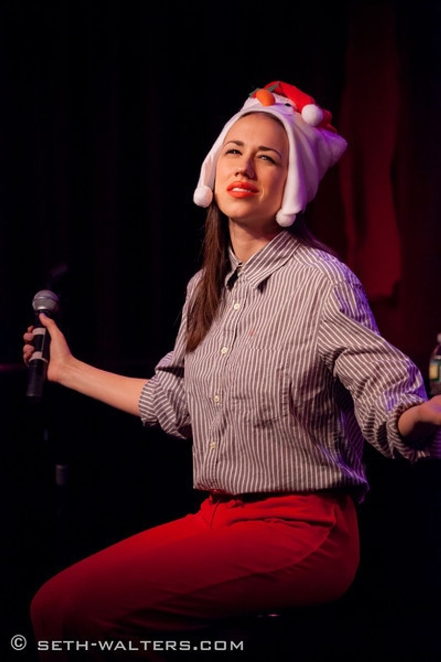 Photo Flash: MIRANDA SINGS CHRISTMAS KAROLS for Broadway at Birdland Image