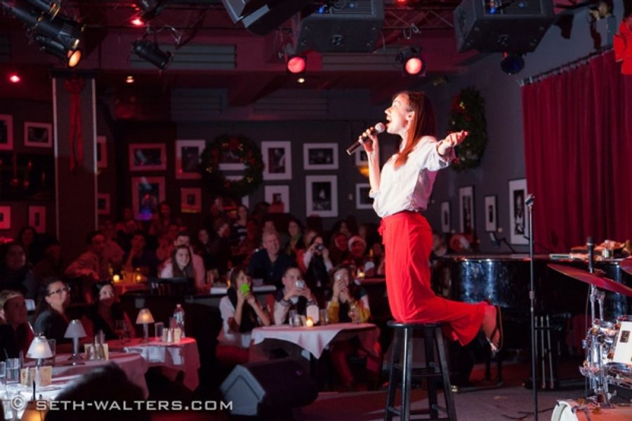Photo Flash: MIRANDA SINGS CHRISTMAS KAROLS for Broadway at Birdland Image