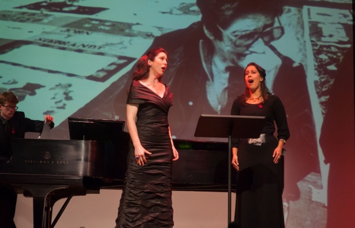 Camille Zamora, Monica Yunus at 